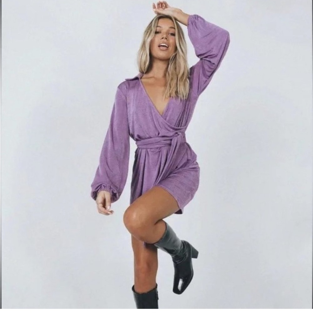 Princess polly purple party dress